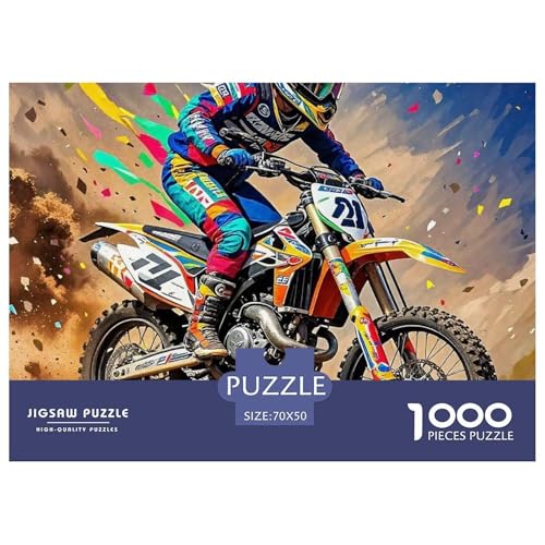 Puzzles Für Erwachsene 1000 Teilige Offroad MotorradLernspiel Dirt Bike Theme Für Familie Freunde Für Erwachsene Kinder 70x50cm/1000pcs Puzzles Für Erwachsene 1000 Teilige Offroad MotorradLernspiel Dirt Bike Theme Für Familie Freunde Für Erwachsene Kinder 70x50cm/1000pcs von TZOVPCDFA
