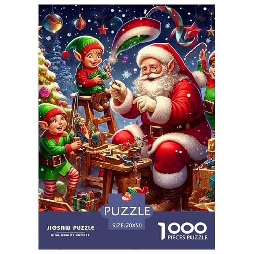 Puzzles Für Erwachsene 1000 Teilige WeihnachtsmannLernspiel Christmas Theme Für Familie Freunde Für Erwachsene Und Kinder Ab 14 Jahren 70x50cm/1000pcs Puzzles Für Erwachsene 1000 Teilige WeihnachtsmannLernspiel Christmas Theme Für Familie Freunde Für Erwachsene Und Kinder Ab 14 Jahren 70x50cm/1000pcs von TZOVPCDFA
