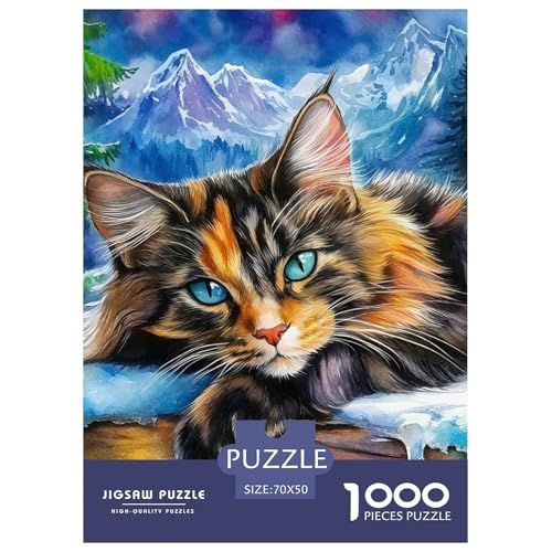 Puzzles Katze1000 Teile Puzzles Erwachsene Rätsel Cute Animal Theme Geschicklichkeitsspiel Für Die Ganze Familie Dekorieren Sie Puzzles Für Erwachsene Und Kinder 70x50cm/1000pcs Puzzles Katze1000 Teile Puzzles Erwachsene Rätsel Cute Animal Theme Geschicklichkeitsspiel Für Die Ganze Familie Dekorieren Sie Puzzles Für Erwachsene Und Kinder 70x50cm/1000pcs von TZOVPCDFA