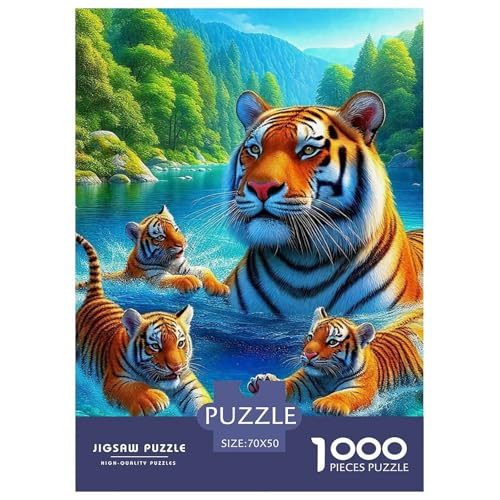 Puzzles Tiger1000 Teile Erwachsene Rätsel Animal Theme Geschicklichkeitsspiel Für Die Ganze Familie Geschenke Für Männer Und Damen Für Erwachsene Und Kinder Ab 14 Jahren 70x50cm/1000pcs Puzzles Tiger1000 Teile Erwachsene Rätsel Animal Theme Geschicklichkeitsspiel Für Die Ganze Familie Geschenke Für Männer Und Damen Für Erwachsene Und Kinder Ab 14 Jahren 70x50cm/1000pcs von TZOVPCDFA