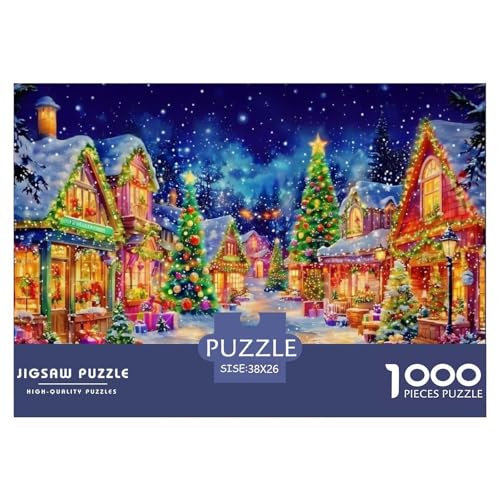 Puzzles Winterstadt1000 Teile Erwachsene Christmas Village Impossible Home Dekoration Für Erwachsene Und Kinder Ab 14 Jahren 38x26cm Puzzles Winterstadt1000 Teile Erwachsene Christmas Village Impossible Home Dekoration Für Erwachsene Und Kinder Ab 14 Jahren 38x26cm von TZOVPCDFA