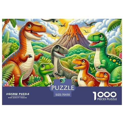 Rätsel Dinosaurier1000 Teile Erwachsene Jurassic Dinosaurs Klassische Home Dekoration Für Erwachsene Und Kinder Ab 14 Jahren 70x50cm Rätsel Dinosaurier1000 Teile Erwachsene Jurassic Dinosaurs Klassische Home Dekoration Für Erwachsene Und Kinder Ab 14 Jahren 70x50cm von TZOVPCDFA