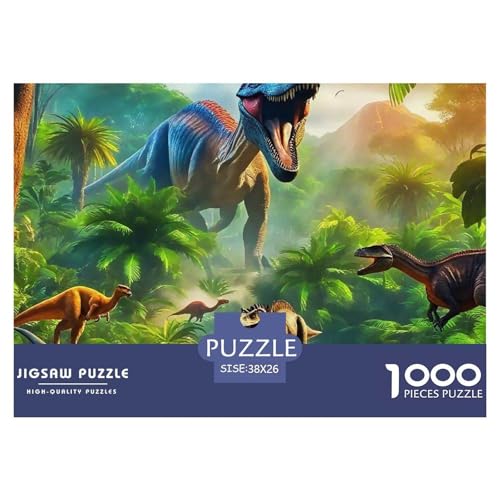 Rätsel Dinosaurier1000 Teile Puzzles Erwachsene Jurassic Dinosaurs Klassische Dekorieren Sie Für Erwachsene Und Kinder Ab 14 Jahren 38x26cm Rätsel Dinosaurier1000 Teile Puzzles Erwachsene Jurassic Dinosaurs Klassische Dekorieren Sie Für Erwachsene Und Kinder Ab 14 Jahren 38x26cm von TZOVPCDFA