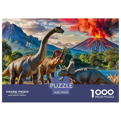 Rätsel Dinosaurier1000 Teile Puzzles Erwachsene Jurassic Dinosaurs Klassische Dekorieren Sie Für Erwachsene Und Kinder Ab 14 Jahren 70x50cm Rätsel Dinosaurier1000 Teile Puzzles Erwachsene Jurassic Dinosaurs Klassische Dekorieren Sie Für Erwachsene Und Kinder Ab 14 Jahren 70x50cm von TZOVPCDFA