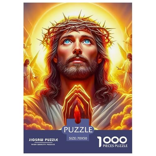 Rätsel Jesus1000 Teile Erwachsene Rätsel Savior Impossible Puzzles Home Dekoration Für Erwachsene Und Kinder 70x50cm/1000pcs Rätsel Jesus1000 Teile Erwachsene Rätsel Savior Impossible Puzzles Home Dekoration Für Erwachsene Und Kinder 70x50cm/1000pcs von TZOVPCDFA