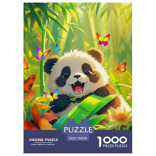 Rätsel Panda1000 Teile Erwachsene Cute Animals Klassische Home Dekoration Für Erwachsene Und Kinder Ab 14 Jahren 70x50cm Rätsel Panda1000 Teile Erwachsene Cute Animals Klassische Home Dekoration Für Erwachsene Und Kinder Ab 14 Jahren 70x50cm von TZOVPCDFA