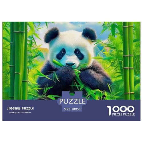 Rätsel Panda1000 Teile Puzzles Erwachsene Cute Animals Klassische Dekorieren Sie Für Erwachsene Und Kinder Ab 14 Jahren 70x50cm Rätsel Panda1000 Teile Puzzles Erwachsene Cute Animals Klassische Dekorieren Sie Für Erwachsene Und Kinder Ab 14 Jahren 70x50cm von TZOVPCDFA