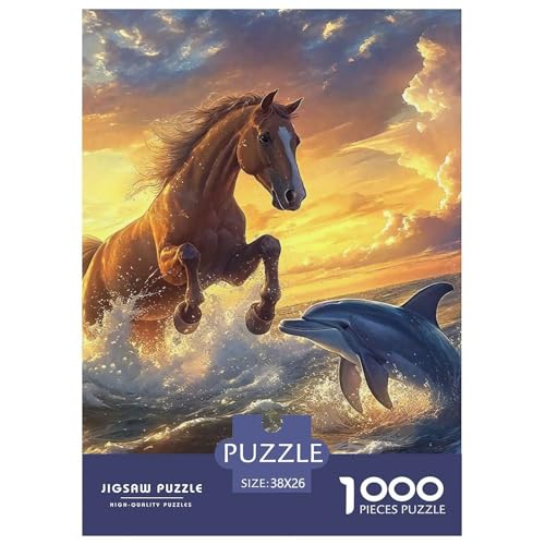 Rätsel Pferd1000 Teile Puzzles Erwachsene Beautiful Steed Klassische Dekorieren Sie Für Erwachsene Und Kinder Ab 14 Jahren 38x26cm Rätsel Pferd1000 Teile Puzzles Erwachsene Beautiful Steed Klassische Dekorieren Sie Für Erwachsene Und Kinder Ab 14 Jahren 38x26cm von TZOVPCDFA