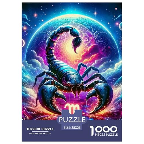 Rätsel Skorpion1000 Teile Erwachsene Animal Theme Klassische Dekorieren Sie Puzzles Für Erwachsene Und Kinder Ab 14 Jahren 38x26cm Rätsel Skorpion1000 Teile Erwachsene Animal Theme Klassische Dekorieren Sie Puzzles Für Erwachsene Und Kinder Ab 14 Jahren 38x26cm von TZOVPCDFA