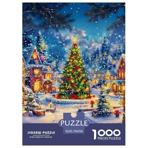 Rätsel Weihnachtsbaum1000 Teile Erwachsene Holiday Theme Klassische Home Dekoration Für Erwachsene Und Kinder Ab 14 Jahren 70x50cm Rätsel Weihnachtsbaum1000 Teile Erwachsene Holiday Theme Klassische Home Dekoration Für Erwachsene Und Kinder Ab 14 Jahren 70x50cm von TZOVPCDFA