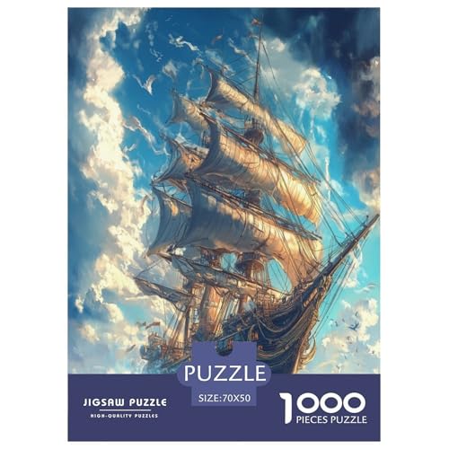 Segelboot Puzzles 1000 Teile Schwer Puzzle Spielzeug Lernspiel Impossible Herausforderung Spielzeug Für Erwachsene Und Kinder Ab 12 Jahren 70x50cm/1000pcs Segelboot Puzzles 1000 Teile Schwer Puzzle Spielzeug Lernspiel Impossible Herausforderung Spielzeug Für Erwachsene Und Kinder Ab 12 Jahren 70x50cm/1000pcs von TZOVPCDFA