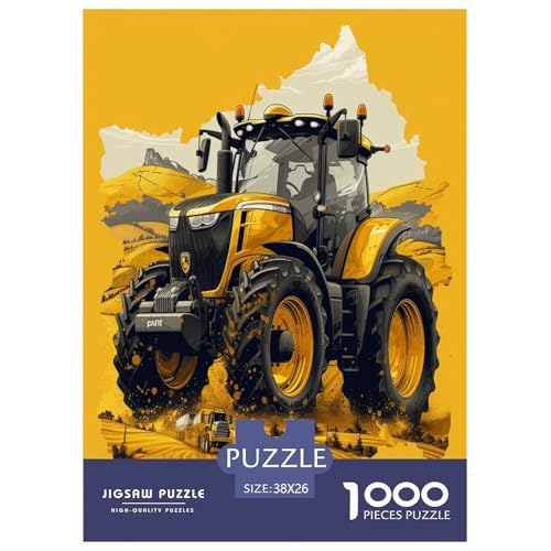 Traktor Puzzle 1000 Teile Schwer Puzzle Spielzeug Lernspiel Impossible Herausforderungsspielzeug Für Erwachsene Und Kinder Ab 12 Jahren 38x26cm/1000pcs Traktor Puzzle 1000 Teile Schwer Puzzle Spielzeug Lernspiel Impossible Herausforderungsspielzeug Für Erwachsene Und Kinder Ab 12 Jahren 38x26cm/1000pcs von TZOVPCDFA