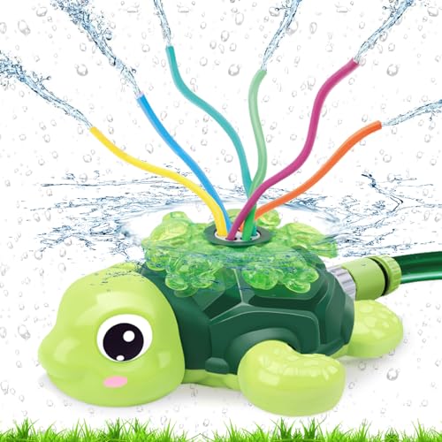 Wassersprinkler Kinder, Rasensprenger Kinder, Wassersprinkler Spielzeug, Sprinkler Outdoor Spiele für Kinder Gartenspielzeug Garten Spielzeug Kinder Draußen Wasserspiel von TZPAUG