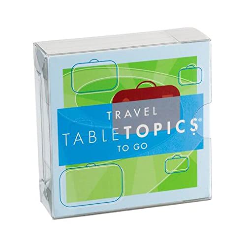 Tabletopics Tischthemen Reisemotive zum Mitfahren von Spielkarten von Tabletopics