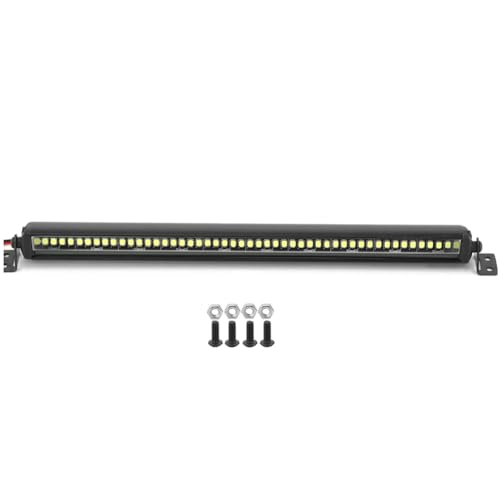 Tacell RC Auto-Dachlampe 24 36 LED-Lichtleiste für 1/10 RC Crawler Axial SCX10 90046/47 SCX24 D90 TRX4 Karosserie, F-Zubehör von Tacell