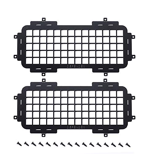 Tacell für MN D90 D99S MN99S 1/12 RC Auto Upgrade Teile Metall Stereoskopisches Fenster Netz Schutz Netz ZubehöR von Tacell