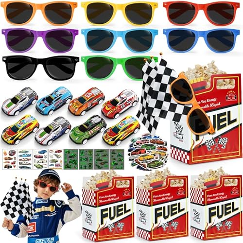 Rennauto Mitgebsel Kindergeburtstag 6 7 8 9 10 Jahre Gastgeschenke mit Sonnenbrillen Geschenktüten Mini Auto Sticker Rennen Party Zubehör Give Aways Mitbringsel Kindergeburtstag Pinata Füllung Jungen Rennauto Mitgebsel Kindergeburtstag 6 7 8 9 10 Jahre Gastgeschenke mit Sonnenbrillen Geschenktüten Mini Auto Sticker Rennen Party Zubehör Give Aways Mitbringsel Kindergeburtstag Pinata Füllung Jungen von Tacobear