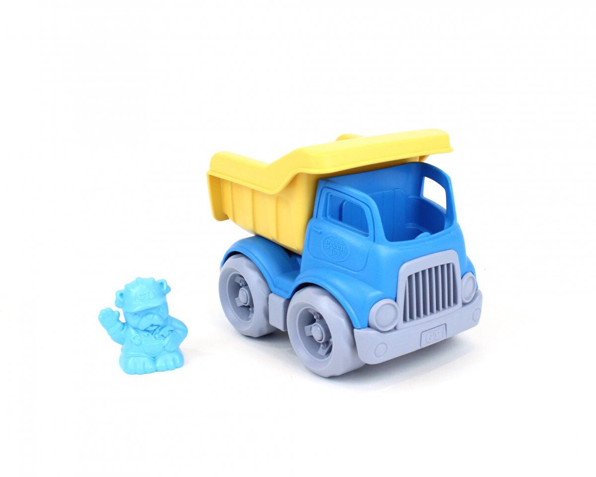 Green Toys Dumper Bauwagen, Blau/Gelb von Tactic