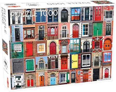 Tactic 1000 EL. Dutch Windows and Doors [Puzzle] von Tactic