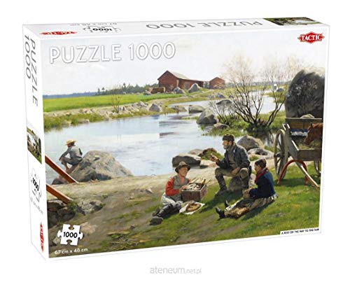 Tactic 56244 A Rest on The Way-1000 stukjes Other License Puzzel von Tactic