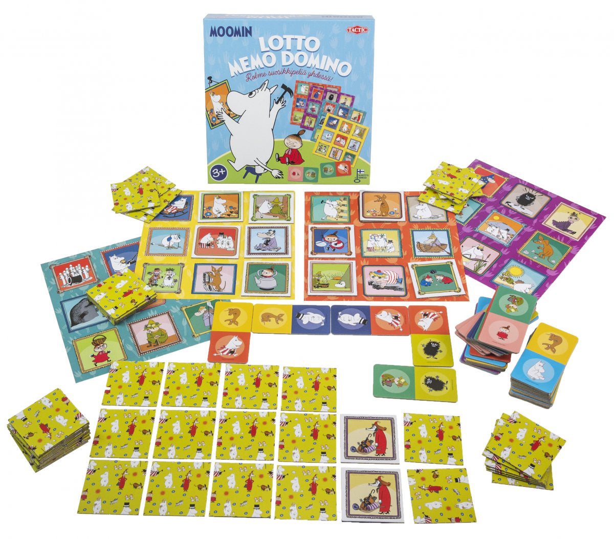 Tactic Mumin Spiel 3-in-1 Tactic Mumin Spiel 3-in-1 von Tactic