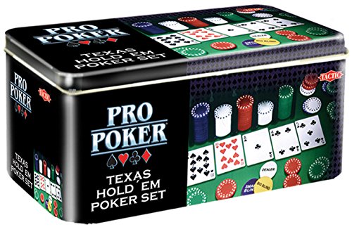 Tactic O3095 - Pro Poker Texas Hold'em Poker Set [UK Import] von Tactic