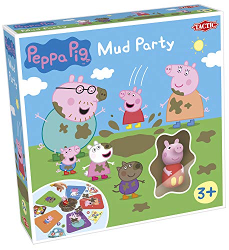 Tactic 58359 Peppa Wutz Brettspiel, Mehrfarbig, M von Tactic