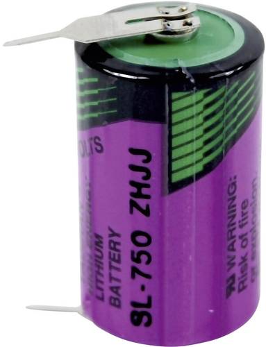 Tadiran Batteries SL 750 PR Spezial-Batterie 1/2 AA U-Lötpins Lithium 3.6V 1100 mAh 1St. von Tadiran Batteries