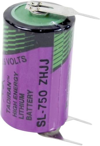 Tadiran Batteries SL 750 PT Spezial-Batterie 1/2 AA U-Lötpins Lithium 3.6V 1100 mAh 1St. von Tadiran Batteries