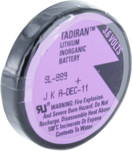 Tadiran Batteries SL 889 P Spezial-Batterie 1/10 D Pin Lithium 3.6V 1000 mAh 1St. von Tadiran Batteries