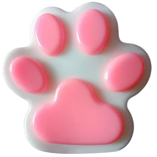 Squeeze Ball Niedliche Katzenpfoten Weiche Squeeze Spielzeug 5.5 große belastbare Katzenspannungskugel sensorische Kugeln mit glattem Oberflächenstress Relief Spielzeug für Kinder Erwachsene, Style 2 von Tadoiooy