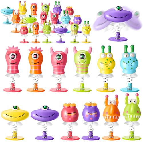 Tadpolez 18Pcs Springendes Spielzeug,Springende Monster,Springende Monster Springspielzeuge,Monster Springspielzeuge,Partygeschenke für Kinder,Spielzeug, Geburtstagsgeschenke,Mitbringsel, Mitgebsel von Tadpolez