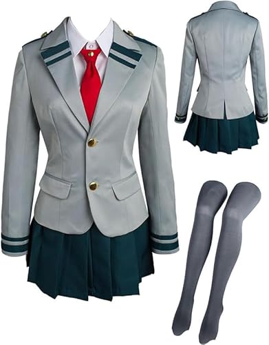 Taeyue Frauen Schule Uniform Kleid Schulmädchen Kostüm Outfit Halloween Karneval Outfits Anzug Erwachsene 3XL von Taeyue