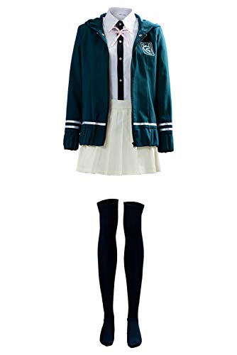 Taeyue Harrypetter Chiaki Nanami Cosplay Kostüm Damen Halloween Karneval Schuluniform Verkleidung Matrosenkostüm, grün, 42 von Taeyue