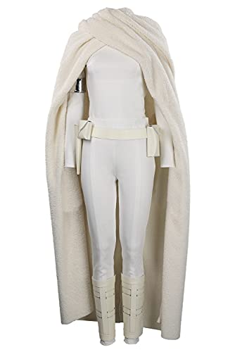 Taeyue Padme Amidala Kostüm Damen Wars Prinzessin Padme Cosplay Uniform Outfits Halloween Karneval Anzug, L von Taeyue