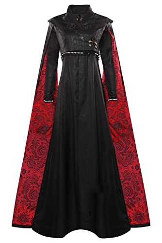 Taeyue Cosplay-Kostüm, mittelalterliches Kleid, Outfits, Damen, Halloween, Karneval, langer Rock, Umhang, Anzüge, Größe M von Taeyue