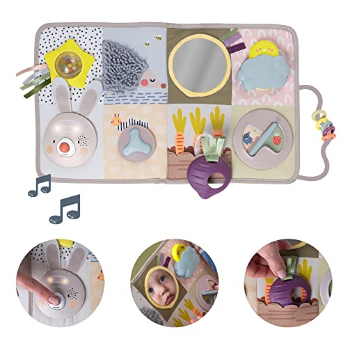 Taf Toys TAf13115 Stadtgarten-Entwicklungsaktivitätszentrum. Tummy Time Sensory Music & Light Toy with 13 Activities Geeignet für Jungen und Mädchen ab 0 Monaten, Large von Taf Toys