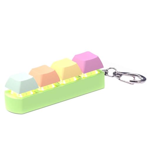 TagIo 1 STK. Entspannungsspielzeug Keyboard Clicker Spielzeug Keyboard Cube-Toy Mechanisches Tastenspielzeug Stressabbau Knopfspiel für Erwachsene Geschenke, F von TagIo