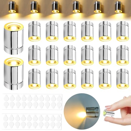20 Stück Mini Led Licht Warmweiß Kleine Led Lichter Micro Für Beleuchtung Puppenhaus Mit 40 Kleber Puppenhaus Licht Für Partydekoration Basteln Puppenhauszubehör Bausteine Vitrinen(Warmweißes Licht) 20 Stück Mini Led Licht Warmweiß Kleine Led Lichter Micro Für Beleuchtung Puppenhaus Mit 40 Kleber Puppenhaus Licht Für Partydekoration Basteln Puppenhauszubehör Bausteine Vitrinen(Warmweißes Licht) von TaimeiMao