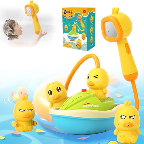 Abnehmbarer Enten-Duschkopf für Baby,Badewannenspielzeug ab 1 2 3 4 Jahr,Ente Elektrisches Baby Badespielzeug Wasserspielzeug Kinder mit Duschkopf Badewannen,Wasserspielzeug für Neugeborene/Kleinkind Abnehmbarer Enten-Duschkopf für Baby,Badewannenspielzeug ab 1 2 3 4 Jahr,Ente Elektrisches Baby Badespielzeug Wasserspielzeug Kinder mit Duschkopf Badewannen,Wasserspielzeug für Neugeborene/Kleinkind von TaimeiMao