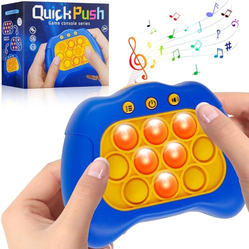 Puzzle Pop-It Spiel,2024 Neu Quick Push Pop-It,Dekompressionsdurchbruch-Puzzle-Spielmaschine,Elektronischer Whack Mole Spiel,Pop-It Pro Light Up Game,Pop It Fidget Spielzeug von TaimeiMao