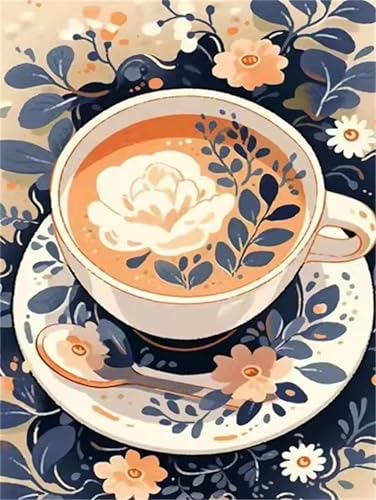 60 Teile Puzzles für Erwachsene, Impossible Jigsaw Puzzles, Clevere Rätsel, Spaß Herausforderndes Puzzle mit Blume Kaffee-Motiv 60 Teile Puzzles für Erwachsene, Impossible Jigsaw Puzzles, Clevere Rätsel, Spaß Herausforderndes Puzzle mit Blume Kaffee-Motiv von Tainrun