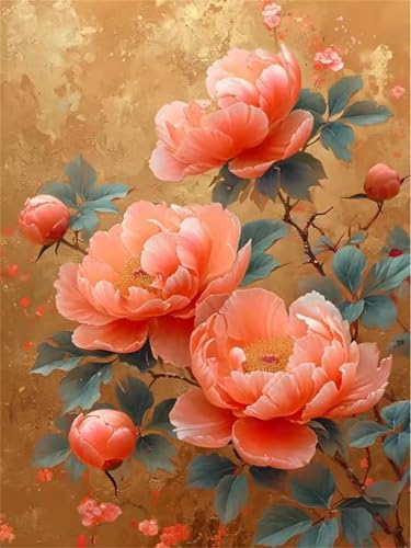 60 Teile Puzzles für Erwachsene, Impossible Jigsaw Puzzles, Clevere Rätsel, Spaß Herausforderndes Puzzle mit Pfingstrose Pflanze-Motiv 60 Teile Puzzles für Erwachsene, Impossible Jigsaw Puzzles, Clevere Rätsel, Spaß Herausforderndes Puzzle mit Pfingstrose Pflanze-Motiv von Tainrun