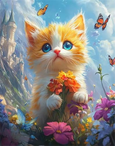 Puzzle 1000 Teile für Erwachsene, Castle Bouquet Katze 75x50cm Puzzle Erwachsene 1000 Teile Lernspiel Herausforderung Spielzeug, Geschicklichkeitsspiel für die ganze Familie Puzzle 1000 Teile für Erwachsene, Castle Bouquet Katze 75x50cm Puzzle Erwachsene 1000 Teile Lernspiel Herausforderung Spielzeug, Geschicklichkeitsspiel für die ganze Familie von Tainrun