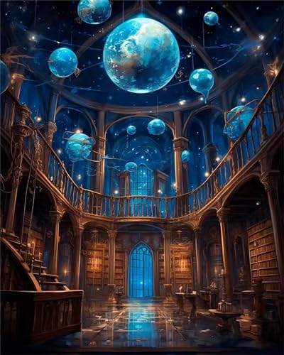 Puzzle 1000 Teile für Erwachsene, Fantasy Retro Bibliothek 75x50cm Puzzle Erwachsene 1000 Teile Lernspiel Herausforderung Spielzeug, Geschicklichkeitsspiel für die ganze Familie Puzzle 1000 Teile für Erwachsene, Fantasy Retro Bibliothek 75x50cm Puzzle Erwachsene 1000 Teile Lernspiel Herausforderung Spielzeug, Geschicklichkeitsspiel für die ganze Familie von Tainrun