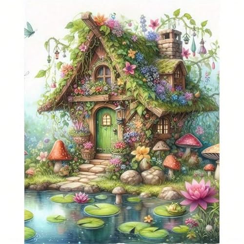 Puzzle 1000 Teile für Erwachsene, Märchenhaus Teich 75x50cm Puzzle Erwachsene 1000 Teile Lernspiel Herausforderung Spielzeug, Geschicklichkeitsspiel für die ganze Familie Puzzle 1000 Teile für Erwachsene, Märchenhaus Teich 75x50cm Puzzle Erwachsene 1000 Teile Lernspiel Herausforderung Spielzeug, Geschicklichkeitsspiel für die ganze Familie von Tainrun