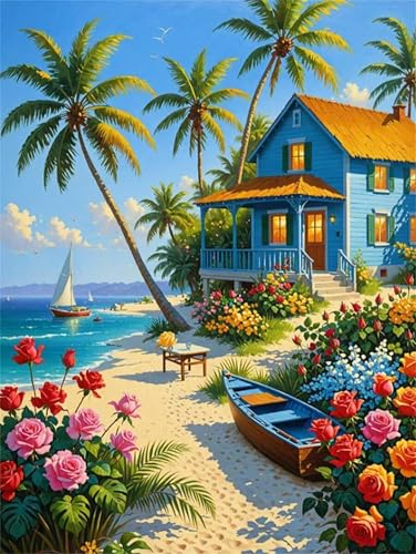Puzzle 1500 Teile für Erwachsene, Strandhaus-Baum 87x57cm Puzzle Erwachsene 1500 Teile Lernspiel Herausforderung Spielzeug, Geschicklichkeitsspiel für die ganze Familie Puzzle 1500 Teile für Erwachsene, Strandhaus-Baum 87x57cm Puzzle Erwachsene 1500 Teile Lernspiel Herausforderung Spielzeug, Geschicklichkeitsspiel für die ganze Familie von Tainrun