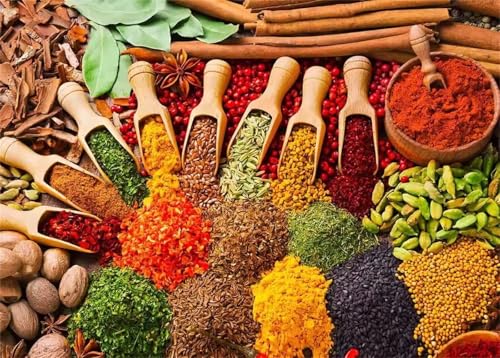 Puzzle 2000 Teile für Erwachsene, Bunte Gewürze Samen 100x70cm Puzzle Erwachsene 2000 Teile Lernspiel Herausforderung Spielzeug, Geschicklichkeitsspiel für die ganze Familie Puzzle 2000 Teile für Erwachsene, Bunte Gewürze Samen 100x70cm Puzzle Erwachsene 2000 Teile Lernspiel Herausforderung Spielzeug, Geschicklichkeitsspiel für die ganze Familie von Tainrun