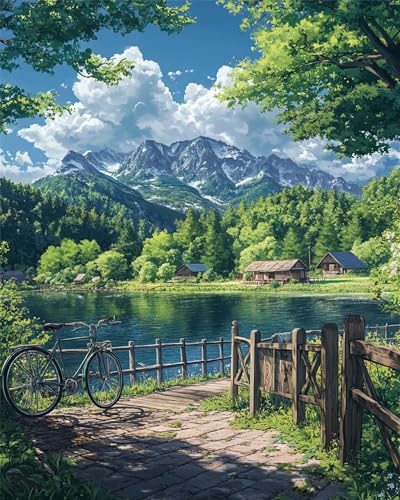 Puzzle 2000 Teile für Erwachsene, Lake Mountains Fahrrad 100x70cm Puzzle Erwachsene 2000 Teile Lernspiel Herausforderung Spielzeug, Geschicklichkeitsspiel für die ganze Familie Puzzle 2000 Teile für Erwachsene, Lake Mountains Fahrrad 100x70cm Puzzle Erwachsene 2000 Teile Lernspiel Herausforderung Spielzeug, Geschicklichkeitsspiel für die ganze Familie von Tainrun