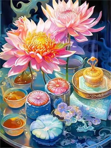 Puzzle 2000 Teile für Erwachsene, Rosa Lotus Tee 100x70cm Puzzle Erwachsene 2000 Teile Lernspiel Herausforderung Spielzeug, Geschicklichkeitsspiel für die ganze Familie Puzzle 2000 Teile für Erwachsene, Rosa Lotus Tee 100x70cm Puzzle Erwachsene 2000 Teile Lernspiel Herausforderung Spielzeug, Geschicklichkeitsspiel für die ganze Familie von Tainrun